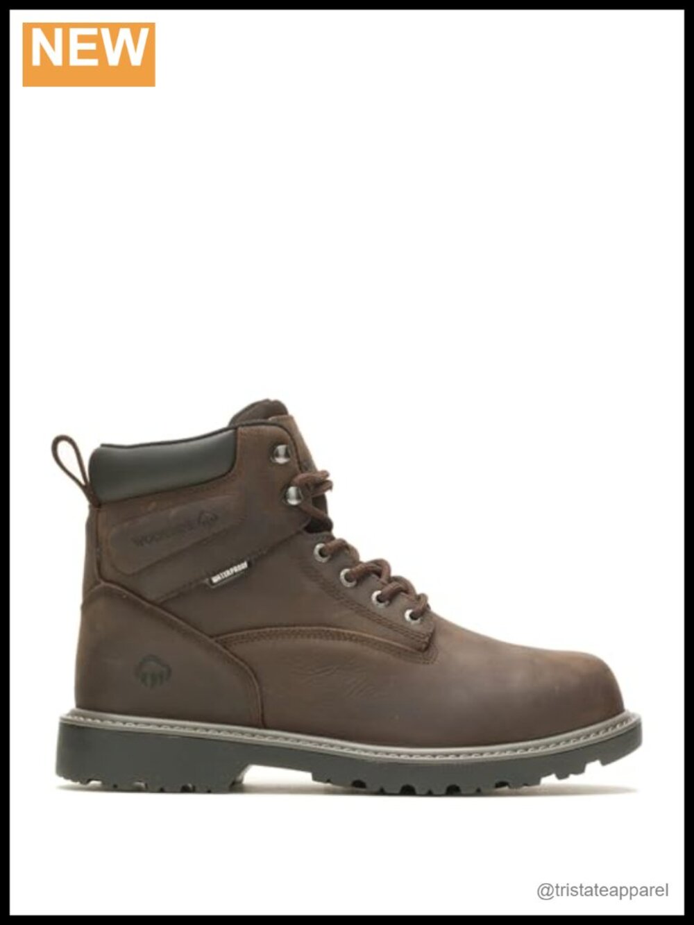 Wolverine Floorhand Met Guard 6" Steel Toe Waterproof Leather Work Boot